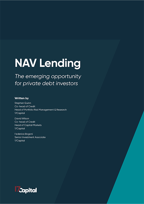 NAV lending report - front cover